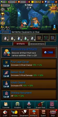 Dungeon & Alchemist android App screenshot 4