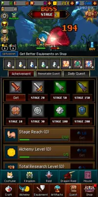 Dungeon & Alchemist android App screenshot 5