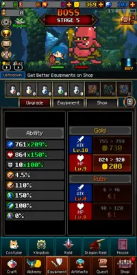 Dungeon & Alchemist android App screenshot 8